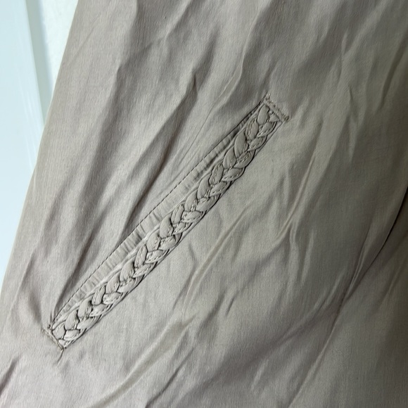 Union of Angels Taupe Sleeveless Gia Dress Size L - Picture 3 of 6